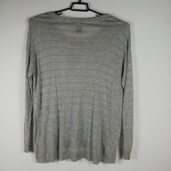 Lane Bryant Size 18/20 Sweater Lightweight Semi-sheer Long Sleeves Gray - Picture 6 of 8